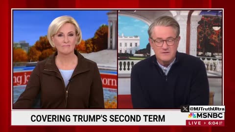 Morning Joe - says Trump invited them to Mar-a-Lago to “open lines of communication.”