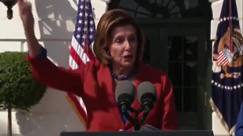 WATCH: Pelosi Begs Crowd to Applaud Biden