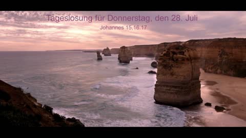 Tageslosung für Donnerstag, den 28. Juli