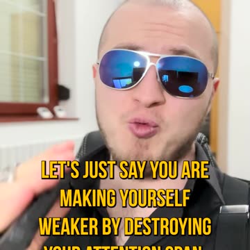 Low Attention Span = Low IQ - STOP DESTROYING IT