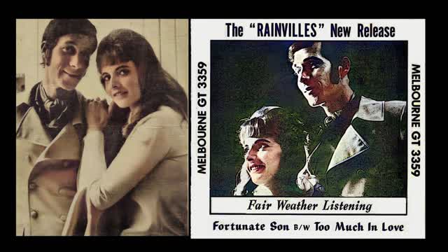 THE RAINVILLES FAIR WEATHER LISTENING 45 RPM RELEASE