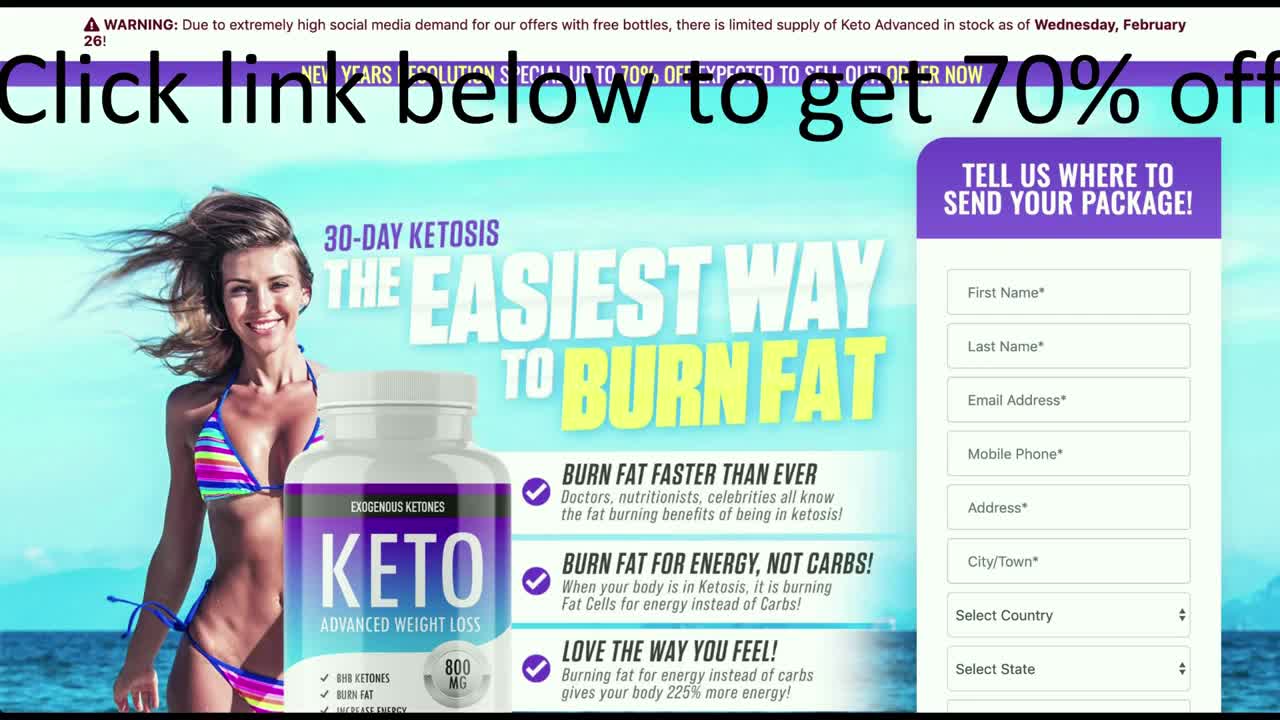 Keto Advanced Review - SCAM OR LEGIT? Shark Tank Keto Pills