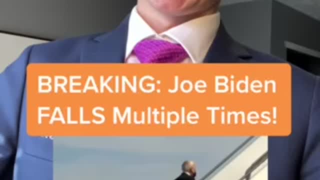 BREAKING: Joe Biden FALLS Multiple Times!