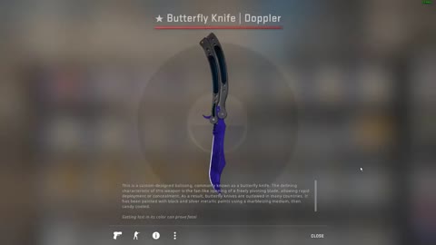 HE UNBOXED A BUTTERFLY SAPPHIRE (20,000$)