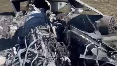 Downed Russian K-52 helicopter in Mykolaiv region, Ukraine