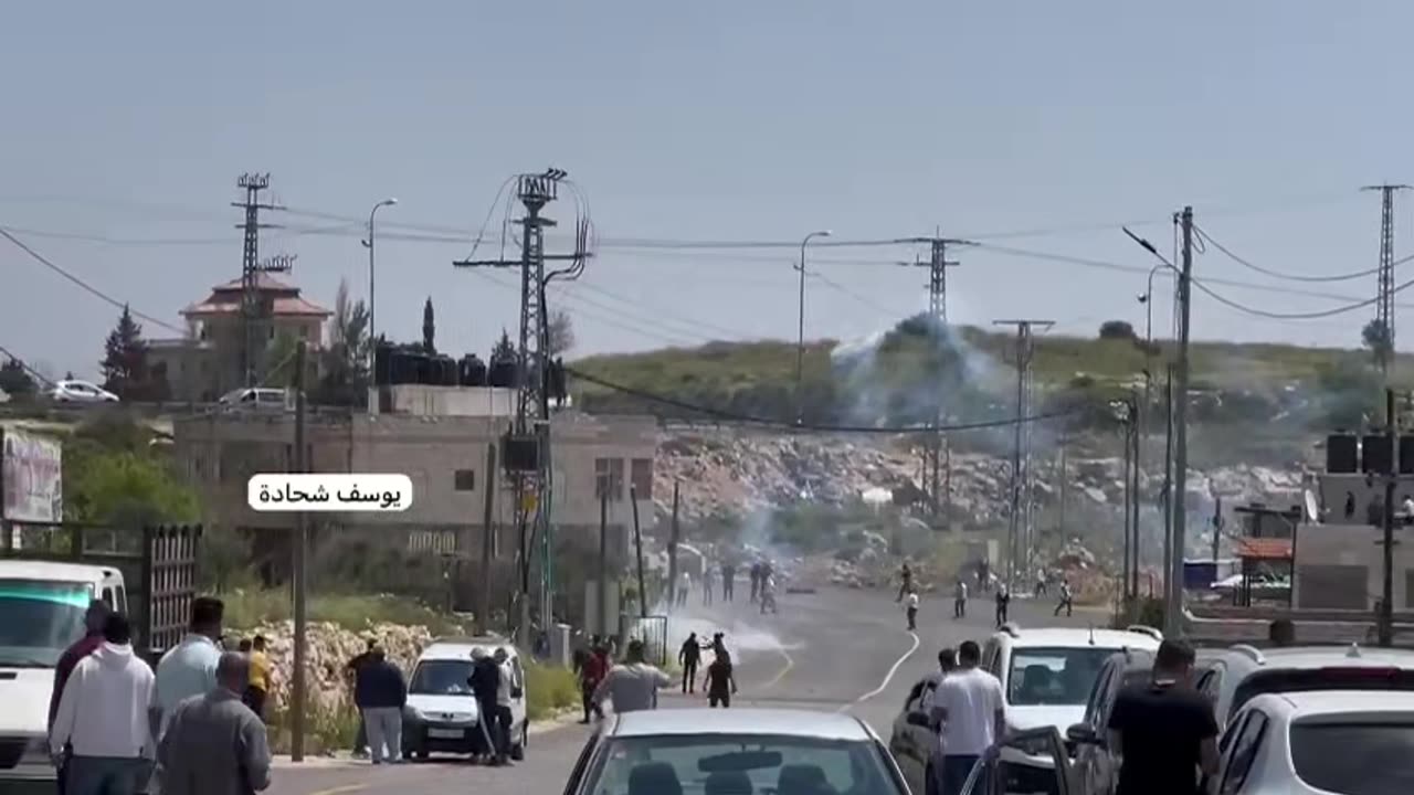 Israeli settlers are reportedly attacking Palestinians in the West Bank