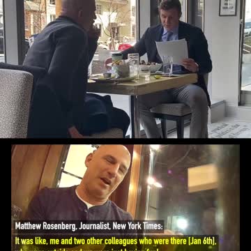 Part 3 of the NYT Reporter, this time with James O'Keefe confronting him.