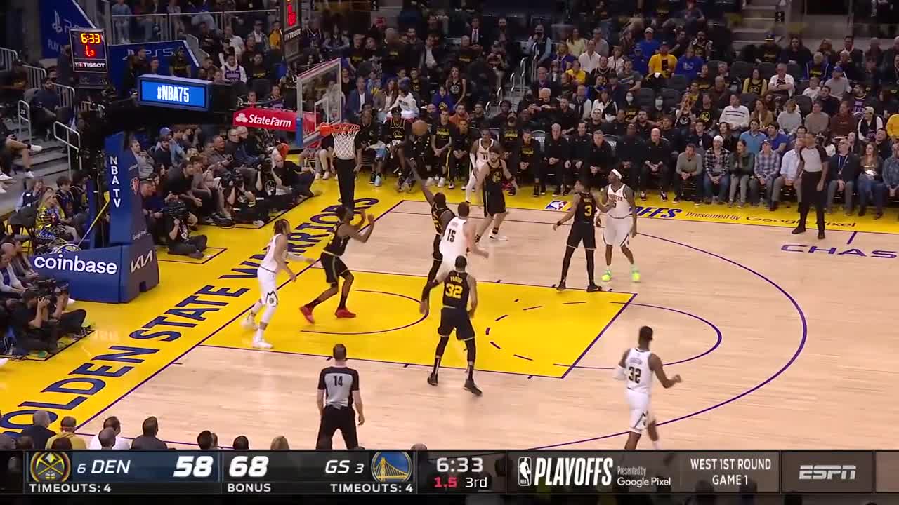 Jordan Poole Erupts For 30 PTS In Warriors Game 1 Win!