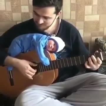 Very cute baby and father 😍 ( Family )