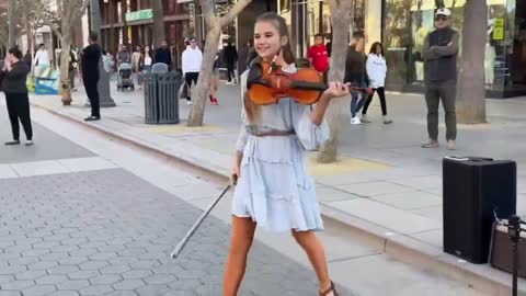 The Third Part Of A Tune Played By The Little Girl In The Violin