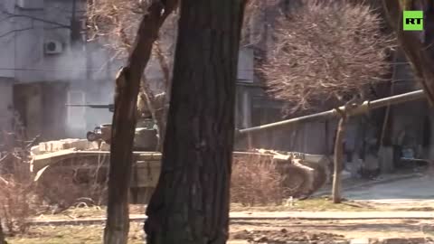 The house of a neo-Nazi leader discovered in Berdyansk, Ukraine