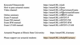 Exam LTAM exercise for October 2, 2021