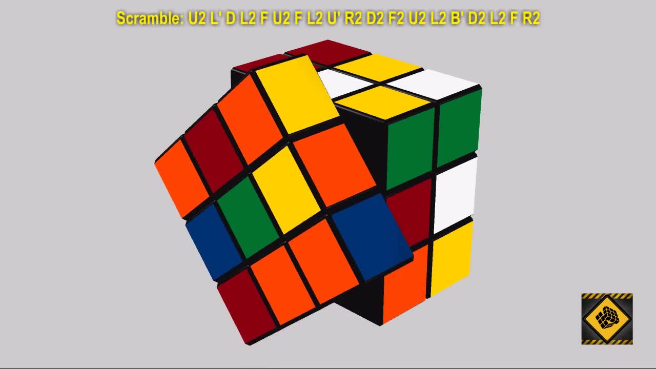 Easy way to solve 3x3 rubic cube in 20 moves