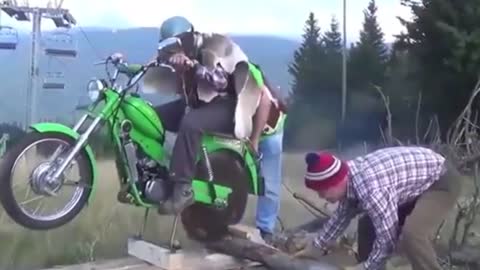 Wood Surgeon or wheelie Man