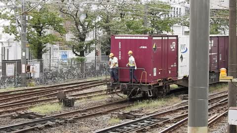 Freight activity inside Tokyo