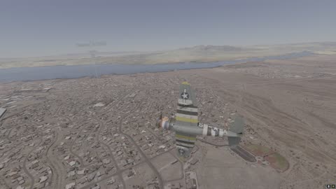 Lake Havasu City Arizona in Flight Simulator Part 2