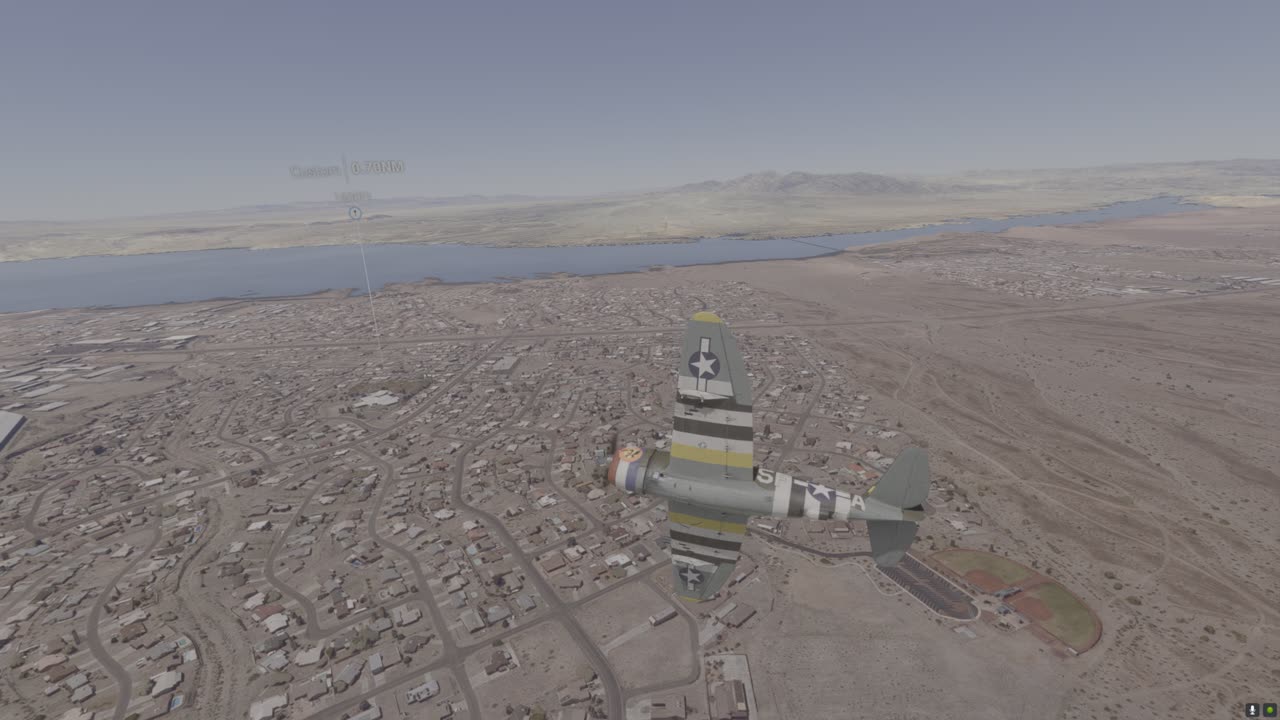 Lake Havasu City Arizona in Flight Simulator Part 2