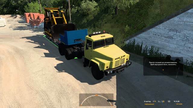 ETS2, Pomezania, KrAZ 260, Czernin - Pieklo