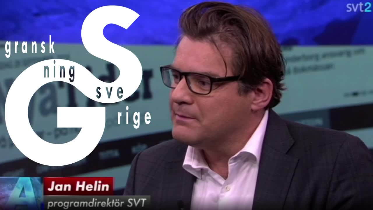 SVT-chefen Jan Helin ljuger - flyr frågor