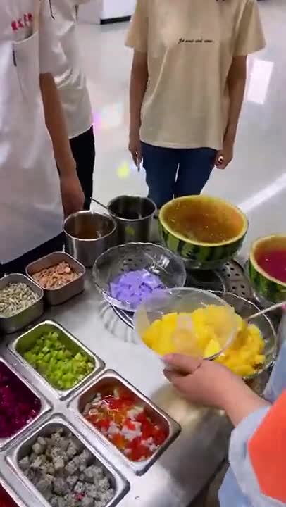 Asian street food 冰粉