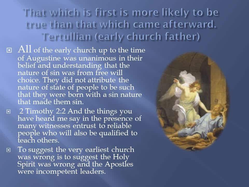Is God the author of all things?