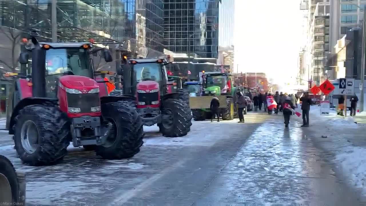 TONS More people and farmers join the Convoy