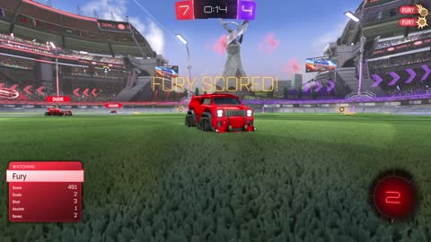 Rocket League RLC Match