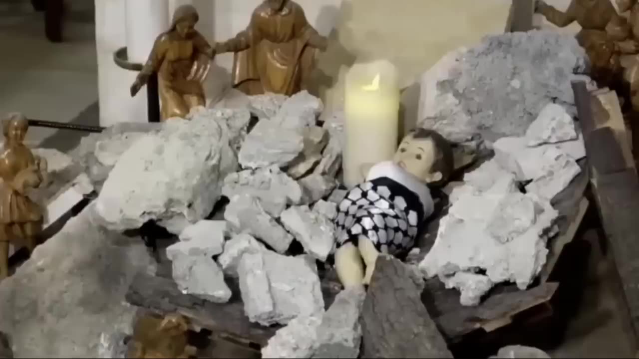 READ BETWEEN THE LINES! OH LITTLE TOWN OF BETHLEHEM GETS BOMBED ON CHRISTMAS DAY