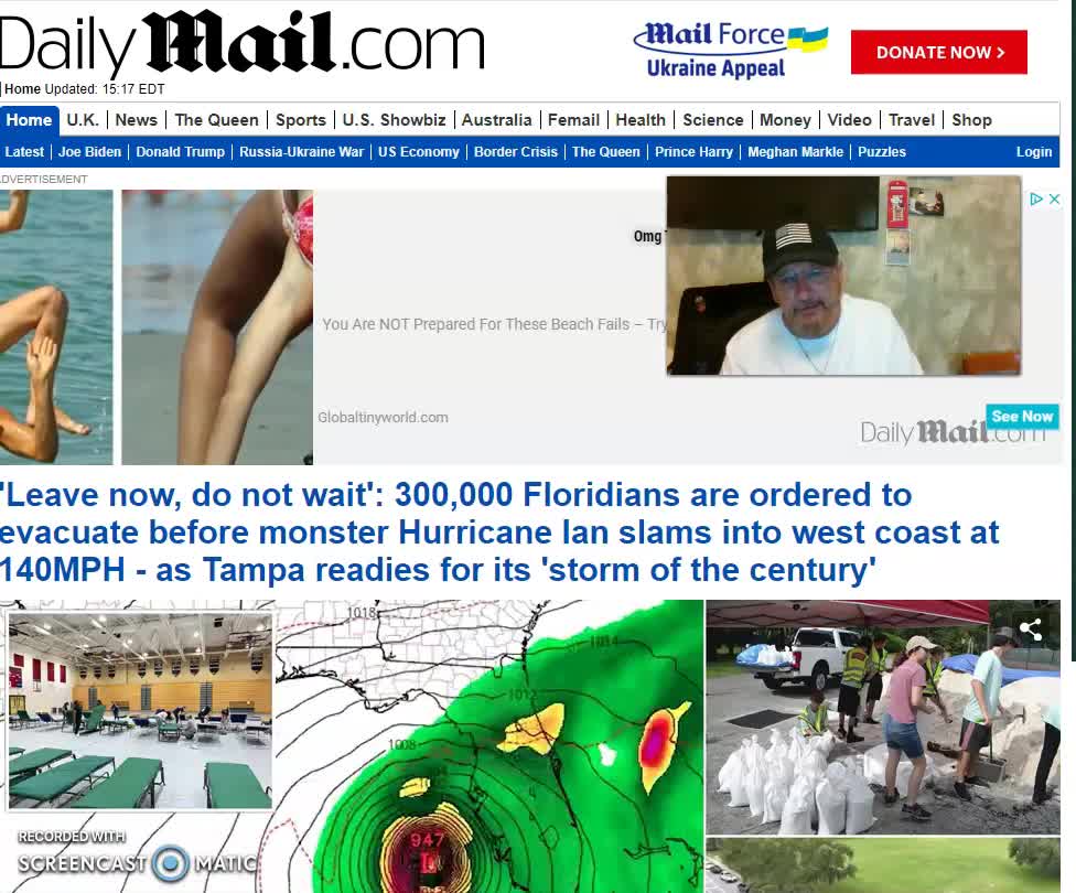 Leave NOW! 300,000 Flordians Ordered To Evacuate!
