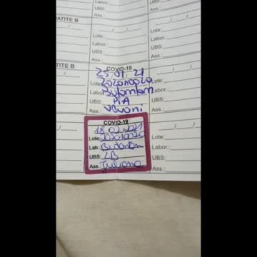 Faleceu apois 2ª dose da vacina