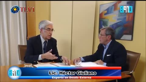 19 8910 N° 19 Héctor Giuliano; 'El megacanje del 2005 fracasó, la deuda crece 12