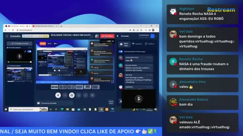 REALIDADE VIRTUAL I MAIS UM GOLPE POR VIR! by Alê - O Evidêncialista