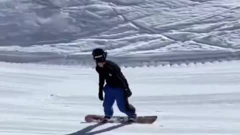 skiing