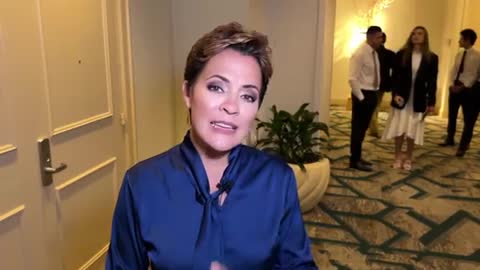 Kari Lake election night interview. Incredible! #OnlyGod! The left can try,