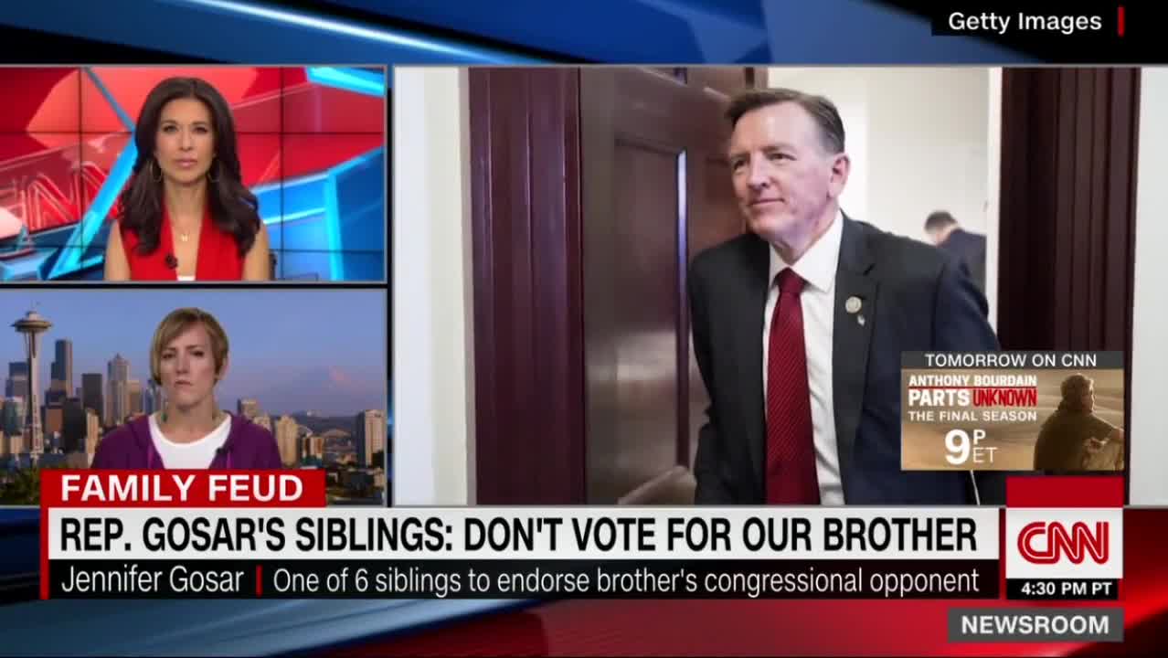 Rep. Paul Gosar’s Siblings Back Dem Opponent