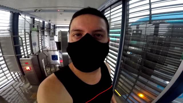 I faced a very strong storm...