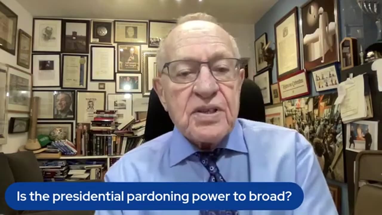 Alan Dershowitz: Is the presidential pardoning power to broad! 12/18/24