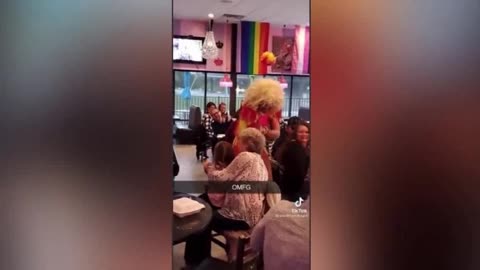 Watch: This certainly doesn't look appropriate for any child to witness