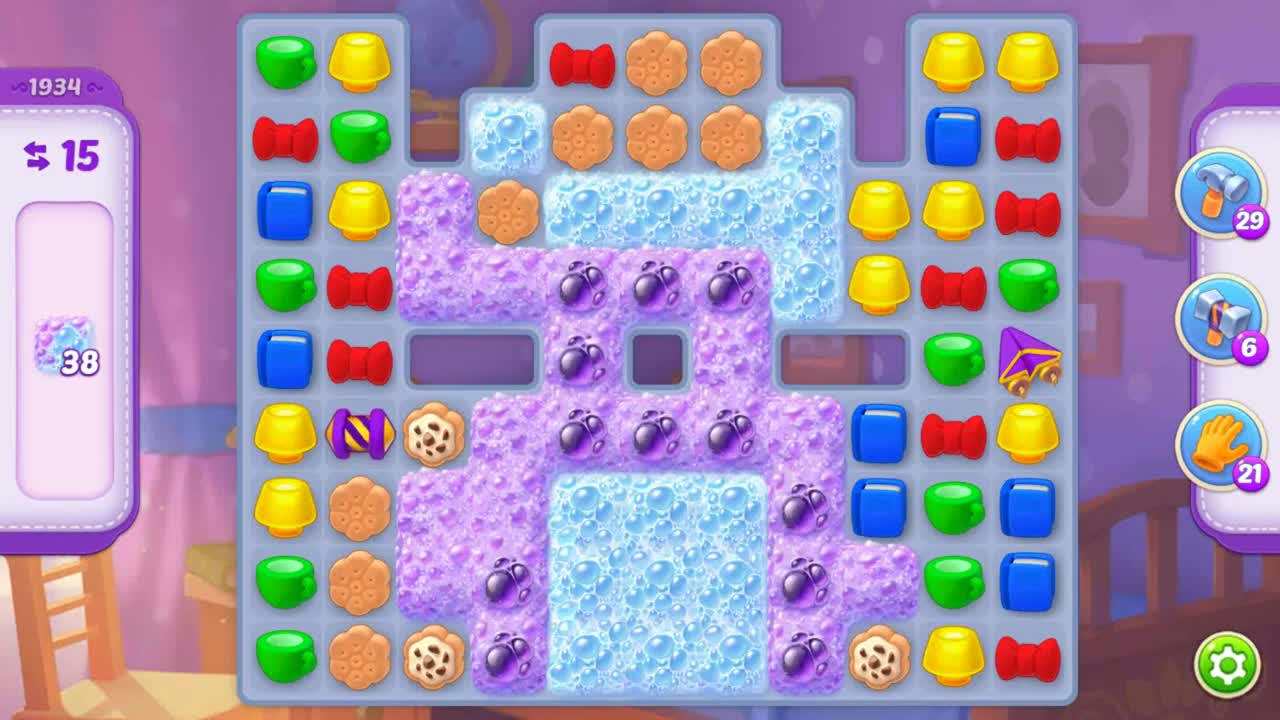 Homescapes Level 1934 夢幻家園 第1934關