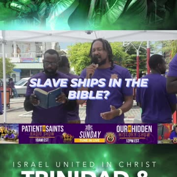 SLAVE SHIPS IN THE BIBLE?[Deuteronomy 28:68] #iuic iuictt #iuictv #slavery #slaveshipsinthebible