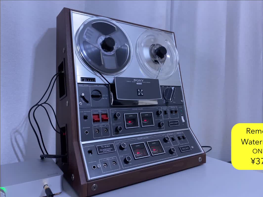 SONY TC-6364 quadradial stereo - 4 track 4 channel reel to reel