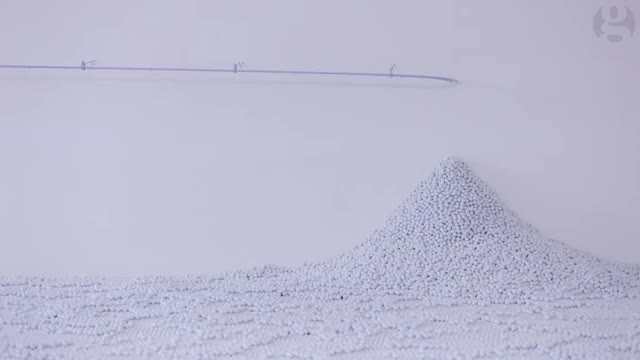 COS x Snarkitecture Loop_ art installation takes marble run to the next level