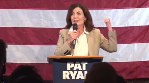 NY Gov. Kathy Hochul Tells Trump Supporters to Leave the State