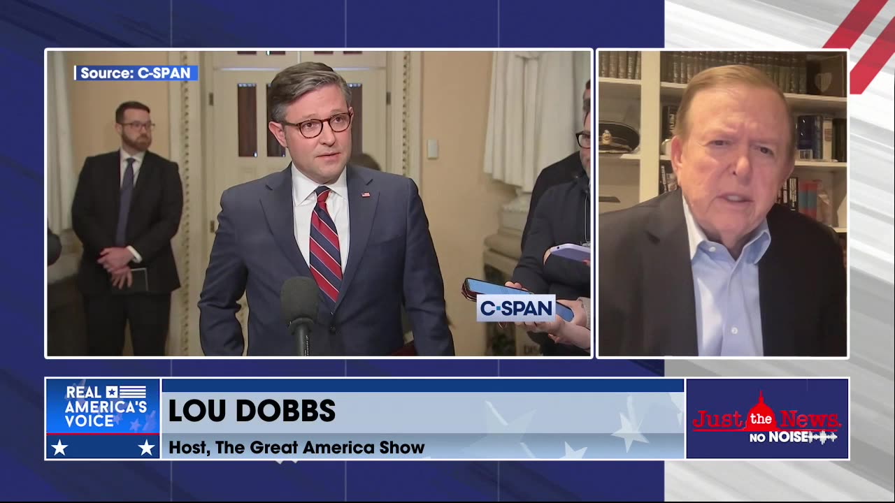 Lou Dobbs weighs in on whether House GOP can reduce national debt under Speaker Johnson