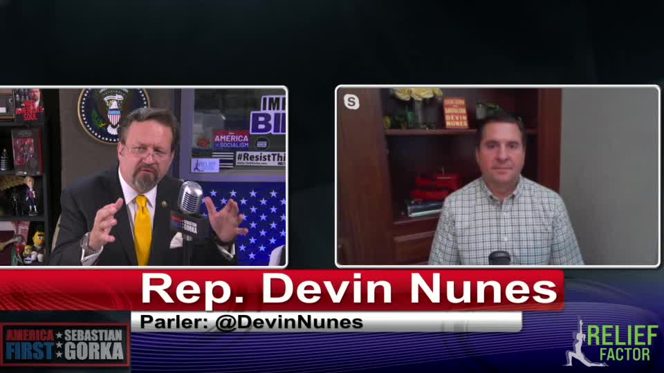 First it was General Flynn. Now it's you. Rep. Devin Nunes with Sebastian Gorka One on One