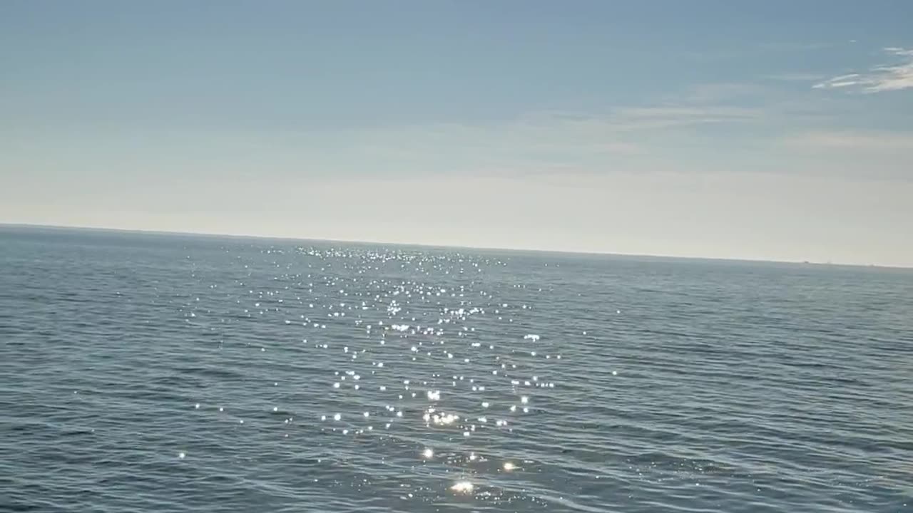 Sun Glistening off water on Chesapeake Bay