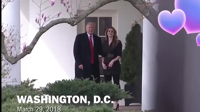 Trump Says His Final Goodbye On Camera