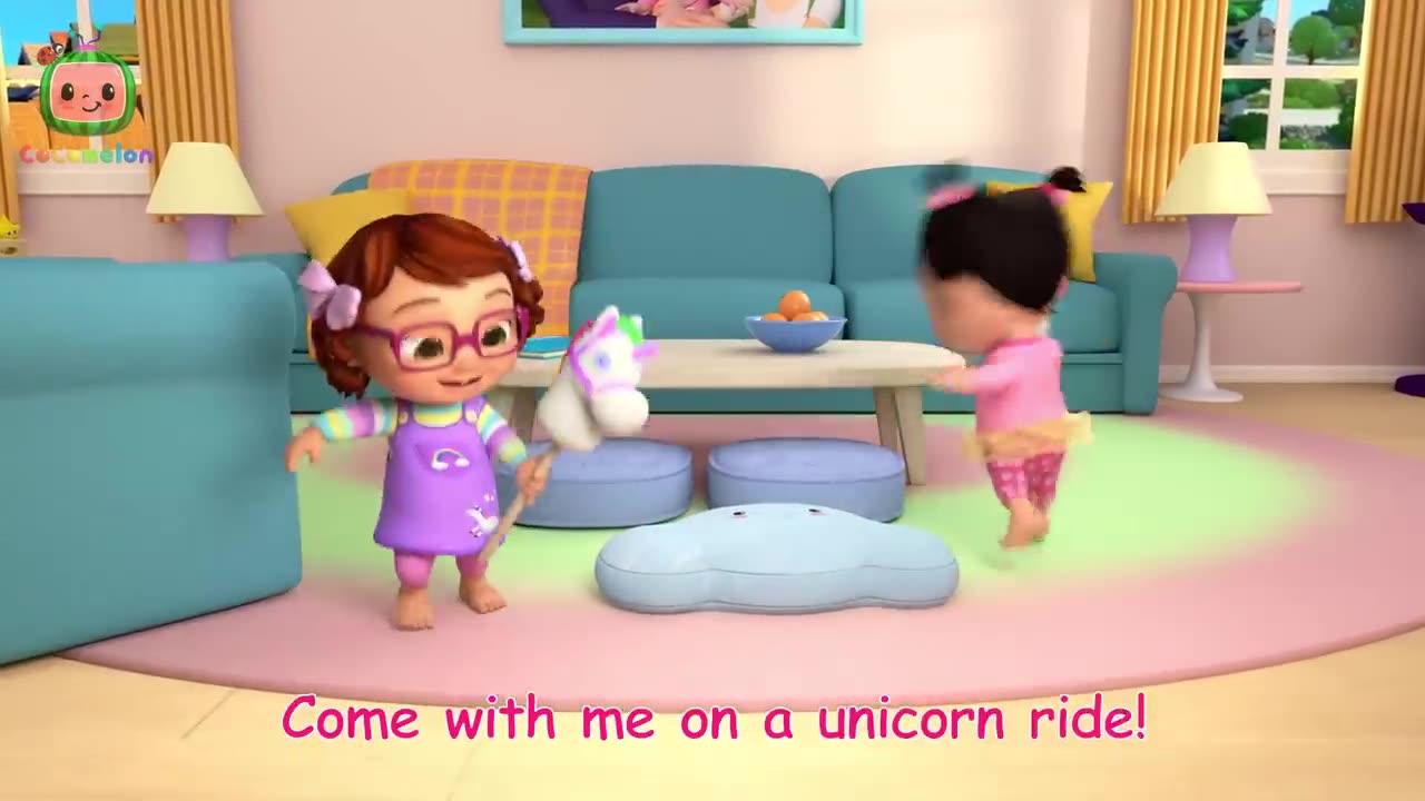 Rainbow Unicorn Song | CoComelon Nursery Rhymes & Kids Songs