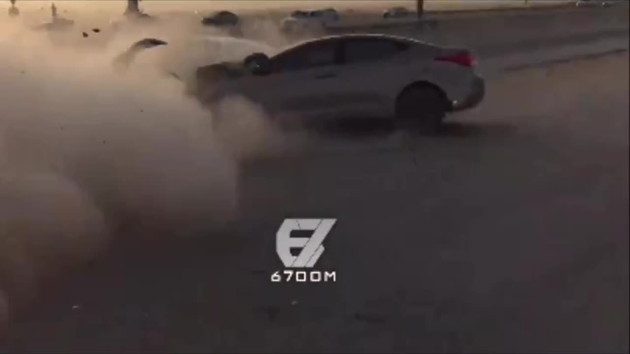 Saudi Car Drift accident😮