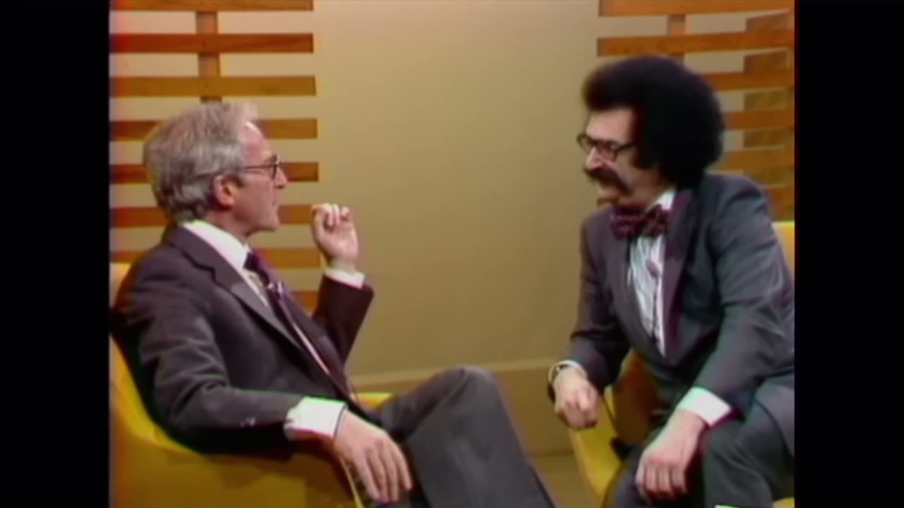 Peter Sellers and Gene Shalit 1980